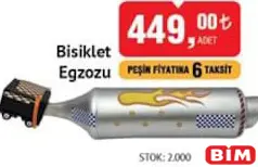 NORTH PACİFİC BİSİKLET EGZOZU NORTH PACİFİC BİSİKLET EGZOZU